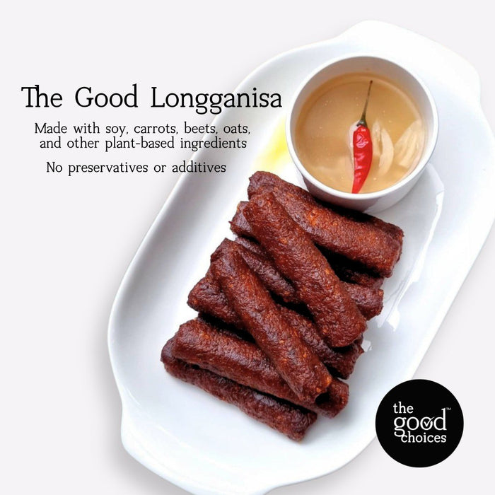 The Good Choices Plant-Based Longganisa (160g)