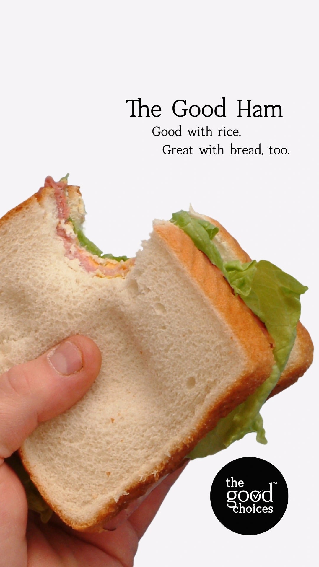 The Good Choices Plant-Based Sweet Ham (200g)